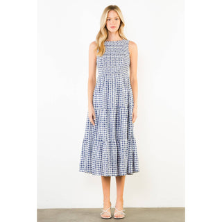 The Sleeveless Gingham Dress