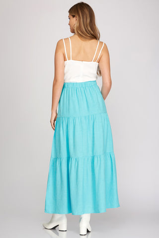 Chloe Tiered Maxi Skirt