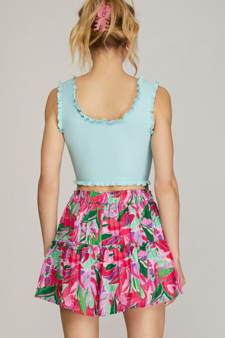 The Poppy Ruffle Short