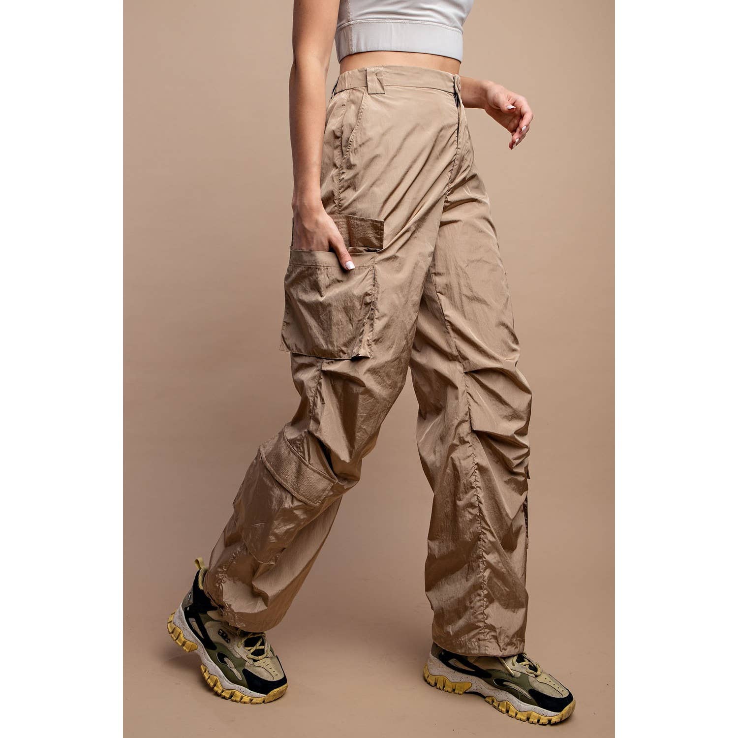 【YOURNUS】Shiniki Track Cargo Balloon Pants YOURNUS (ユアノス) - シニキトラックカーゴバルーンパンツ