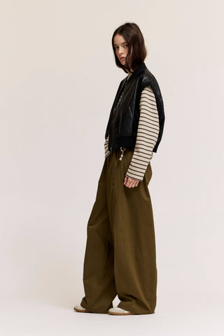 The Sloan Leather Vest