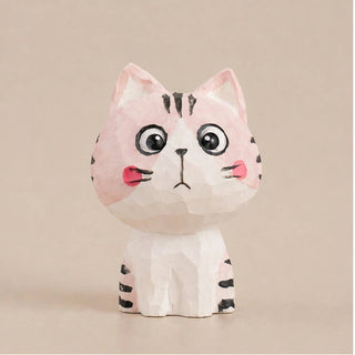 Pink Striped Kitten