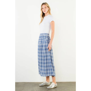 The Seaside Plaid Skirt