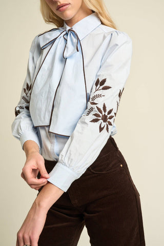 Lily Blouse Light Blue