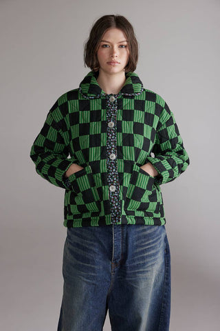 Clover Reversible Quilted Jacket