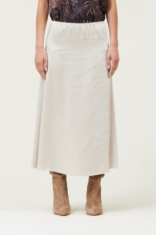 Aurora Satin Bias Skirt