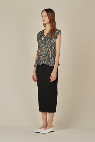 Sabrina Floral Printed Top