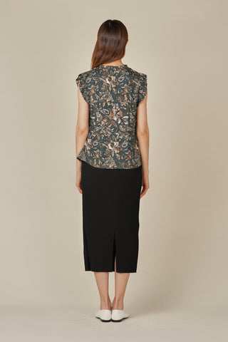 Sabrina Floral Printed Top