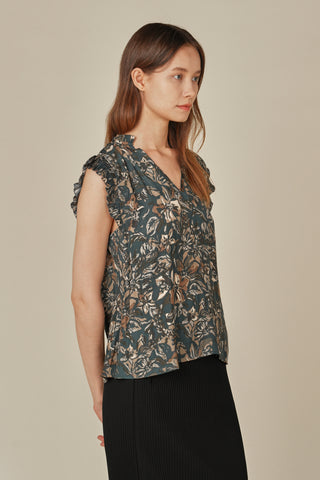 Sabrina Floral Printed Top