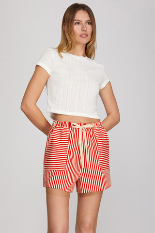 Awning Stripe Short