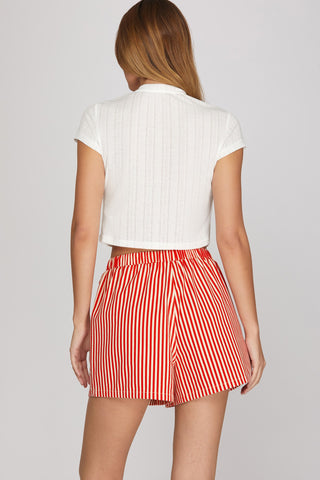 Awning Stripe Short