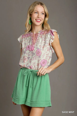 Sabrina Cotton Gauze Short