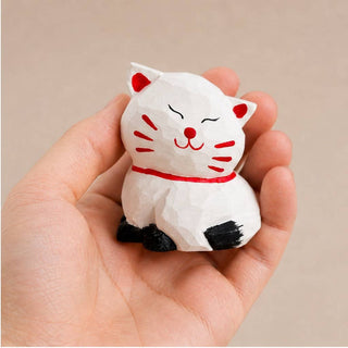 Smug Cat Figurine