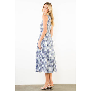 The Sleeveless Gingham Dress