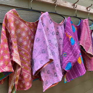 Kantha Shirt | Made From Recycled Cotton Kanthas One Size