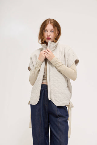 Raven Quilted Vest