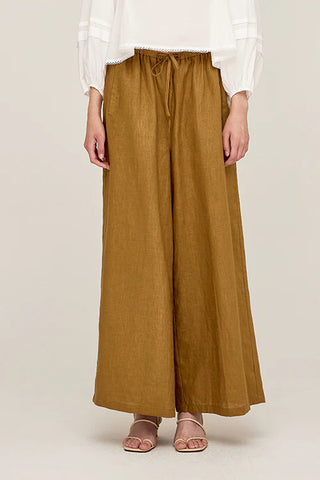 Long Line Linen Pants