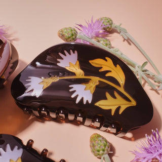 Milk Thistle Acetate Claw Clip