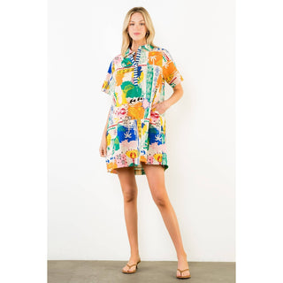 The Market Day Shirt Dress