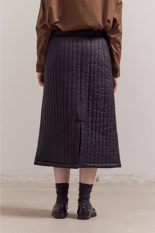 Quilted Midi Skirt
