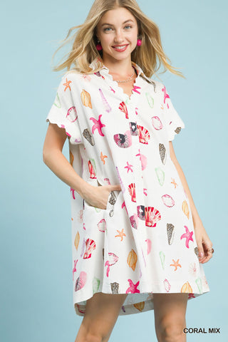 The Coral Shell Dress
