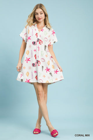 The Coral Shell Dress