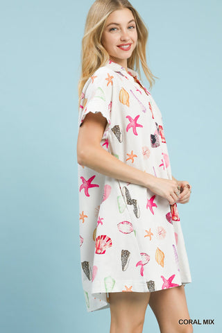 The Coral Shell Dress