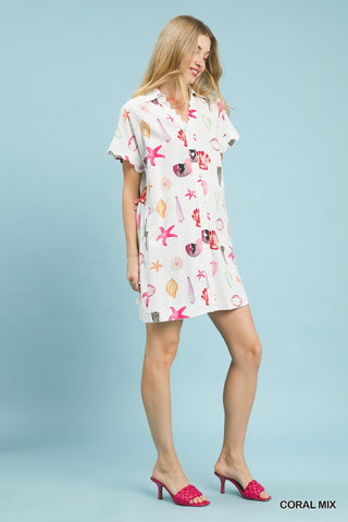 The Coral Shell Dress