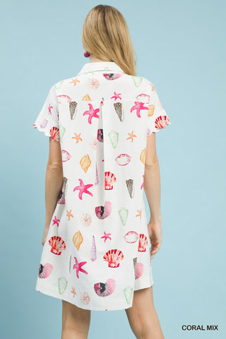 The Coral Shell Dress