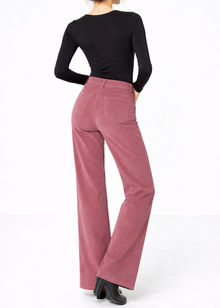 The Dina High-Rise Wide Leg Cord