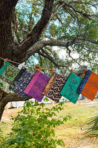 Kantha Accessory Pouch