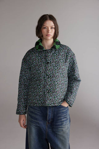 Clover Reversible Quilted Jacket