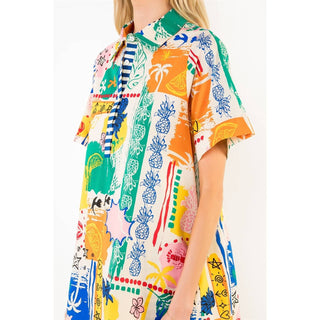 The Market Day Shirt Dress