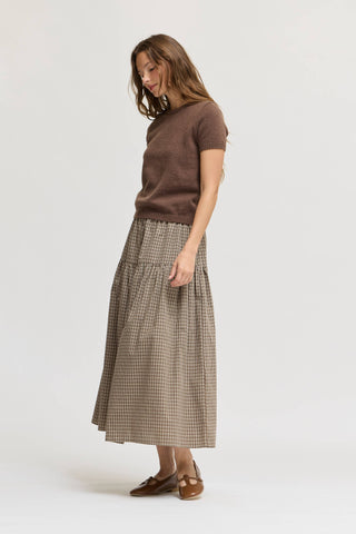 The Bramble Check Skirt