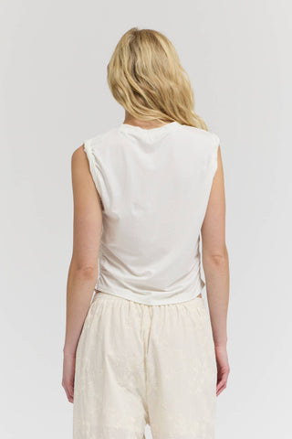 Twist Detail Sleeveless Top