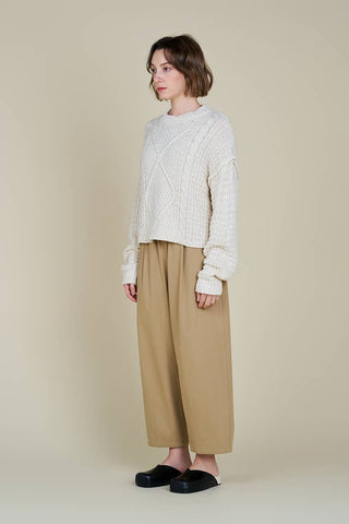 The Orchid Cable Sweater