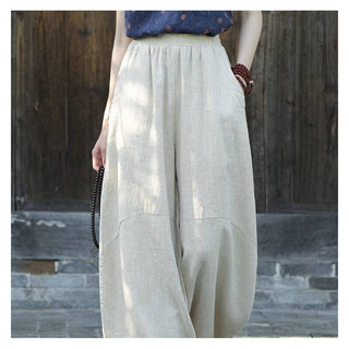 Olive Lantern Trousers