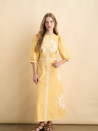 Lauren Midi DressDress Yellow