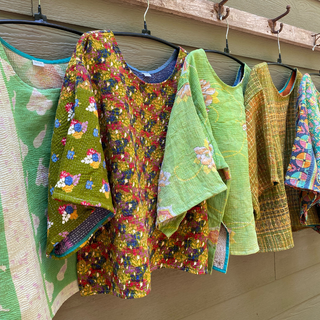 Kantha Shirt | Made From Recycled Cotton Kanthas One Size