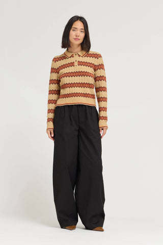 51019 - BARREL LEG PANTS