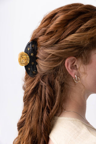 Sun & Stars Celestial Acetate Claw Clip