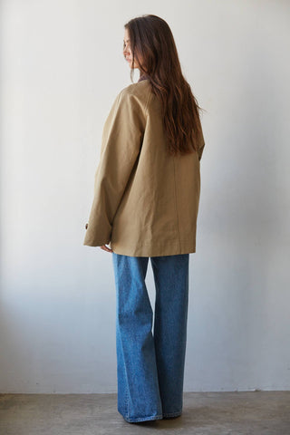 Harvest Contrast Collar Barn Jacket