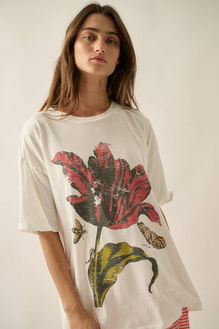 Tulip Vintage Wash Tee