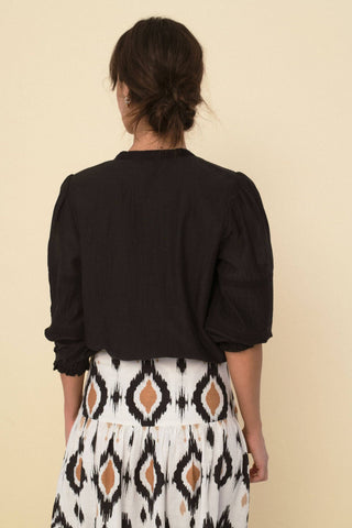 Jo Cotton Lace Blouse