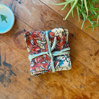 Block Print Coasters
