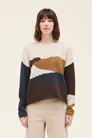 The Canyon Color Block Sweater
