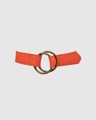 Josie Belt – Red | Two-Ring Closure | One Size