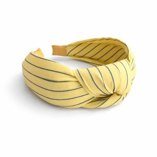 Weekend Stripe Knot Headband – Effortless Preppy Vibe