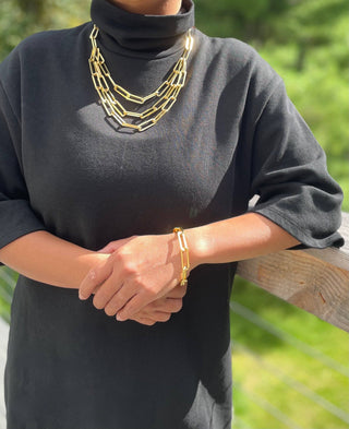 Jen Paperclip Bracelet