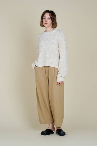 The Orchid Cable Sweater